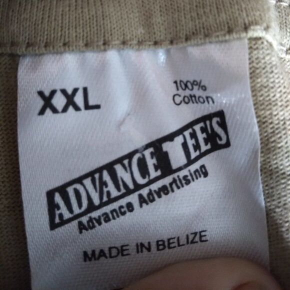 Vintage Time Carrier Mayan Character Belize T-Shirt - Picture 9 of 9